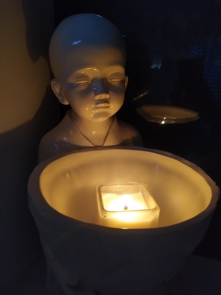 Candle lighting for GoJetterBoy