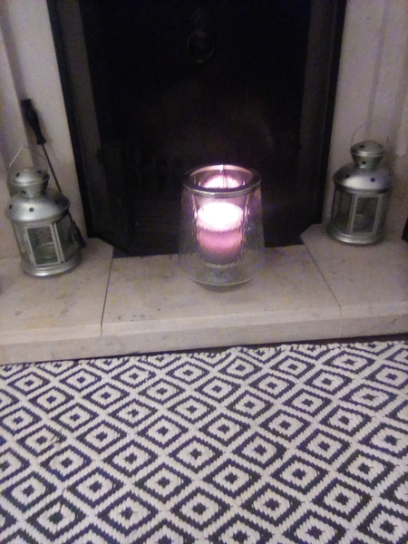 Candle lighting for GoJetterBoy