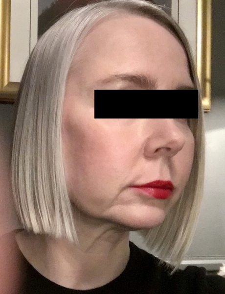 Grey hair boredom
