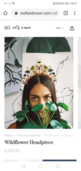 Wedding head bands when not wearing a veil, any brilliant finds?