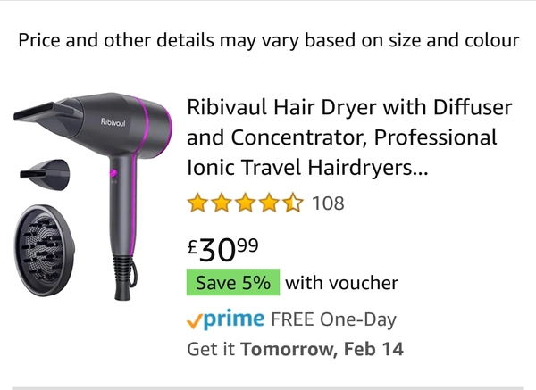 Hairdryer