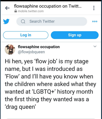 Drag Queen Story Hour in Scottish Primary School