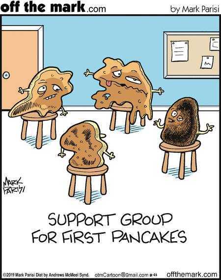 To think if you don't give your kids pancakes