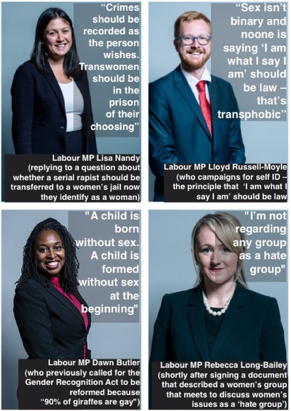 As of 5pm Dawn Butler says trans women ‘should never be put in women’s jails’