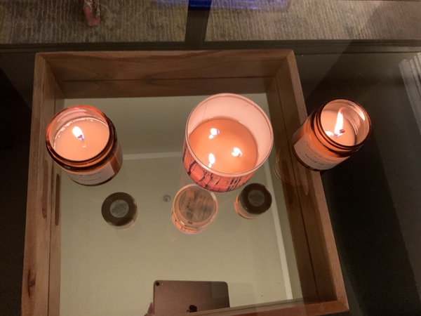 Candle lighting for GoJetterBoy