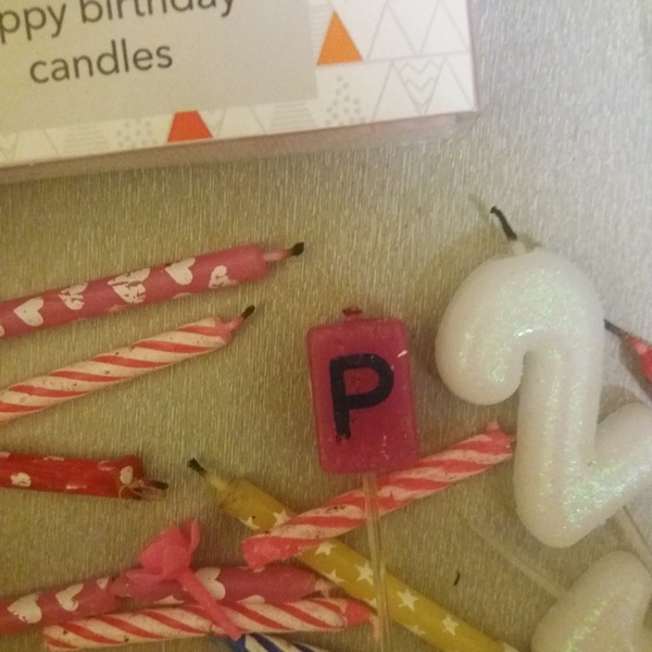 Re using birthday candles