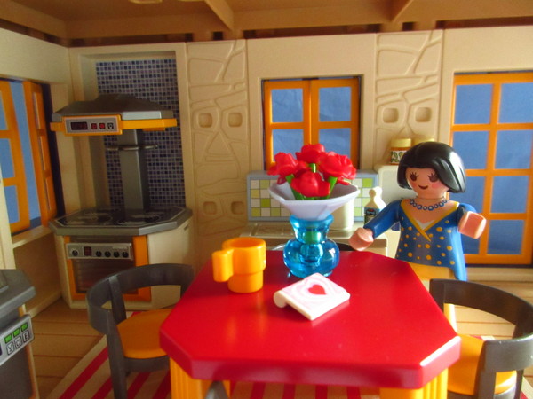 It's St Valentine's Day for the Playmobil people in our house...