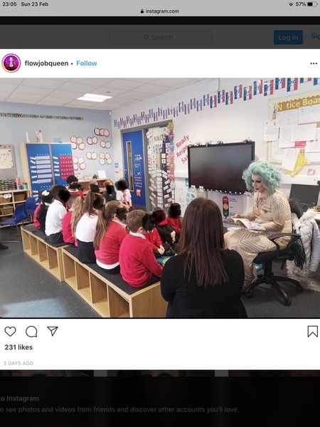 Drag Queen Story Hour in Scottish Primary School
