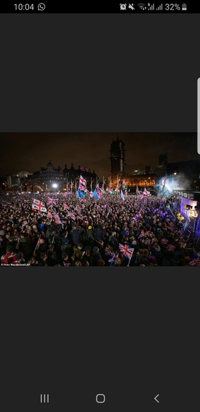 To think not many people will turn up for the Brexshit 'celebration' in London