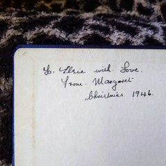 Do you ever think about the provenance of things for sale in charity shops? (could be upsetting)
