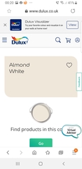 Can you recommend a warm white/off white paint colour please?