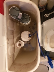 Toilet tank not filling up