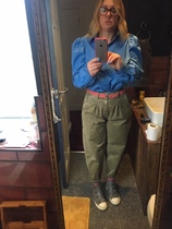 Please can I share my trouser wardrobe after being fed up of skinnies?