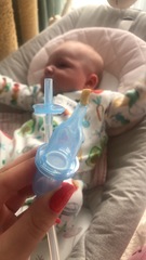Newborn cold / blocked nose - any tips?!
