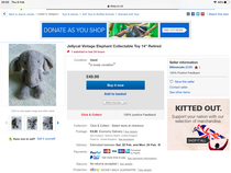 Desperately seeking Smudge the elephant (Jellycat)
