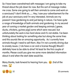 Sexist job advert (cross posted)
