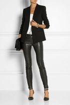 What to wear with leather-look leggings