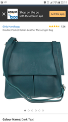Please help me find a teal bag