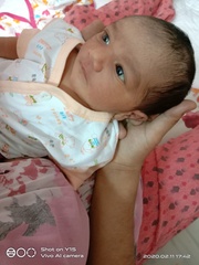 Does my 5 yr old newborn son look ok and normal ?