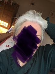 Grey hair boredom