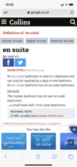 Pooing in the en suite!!