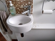 Apart from banning hand-washing, how do I sort this out please?