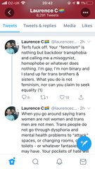 Targeted reporting of LGB social media accounts