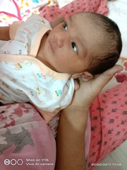 Does my 5 yr old newborn son look ok and normal ?
