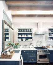 I want to repaint my kitchen doors but they're an ugly traditional design? What colour should I go for?