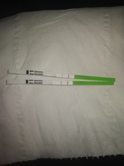 Is the bottom a positive ovulation test?