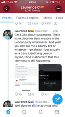 Targeted reporting of LGB social media accounts