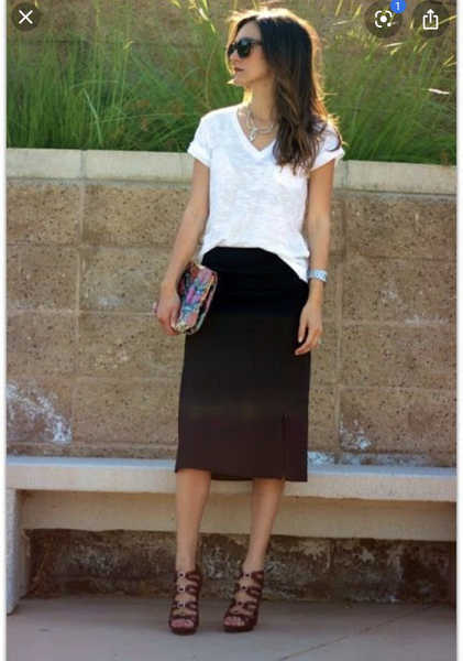 What can I wear with this skirt? (Picture)