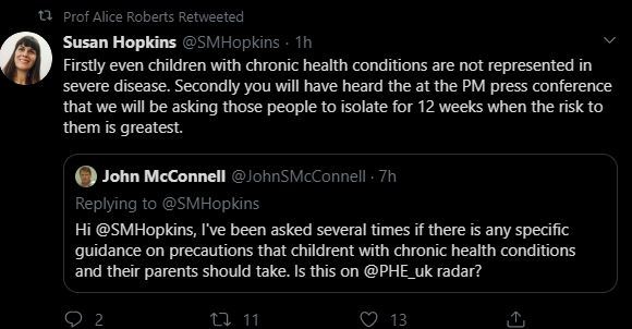 If you had an immunocompromised child...