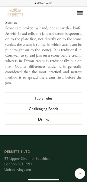 Solve a family dispute...  butter on scones with cream and jam, yes or no? [Edited by MNHQ at OP's request]