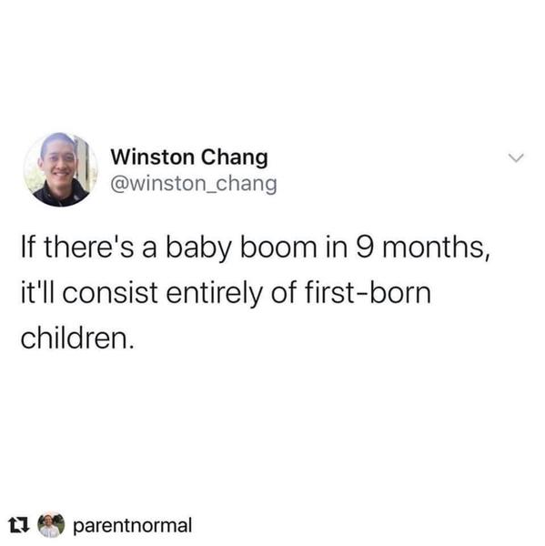 To ask are you having more sex because of lockdown?