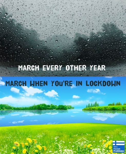 Even the weather is against us :(