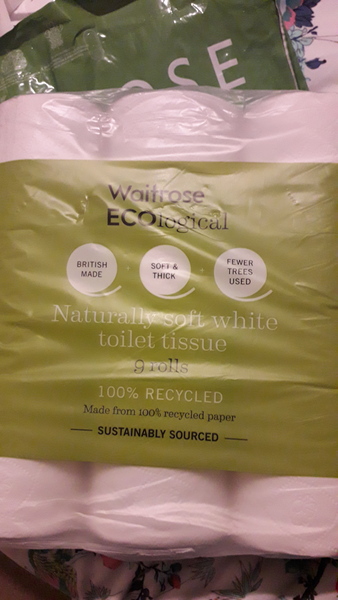 I have 3.5 loo rolls and half a packet of pasta left AMA