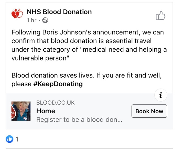 Donating Blood