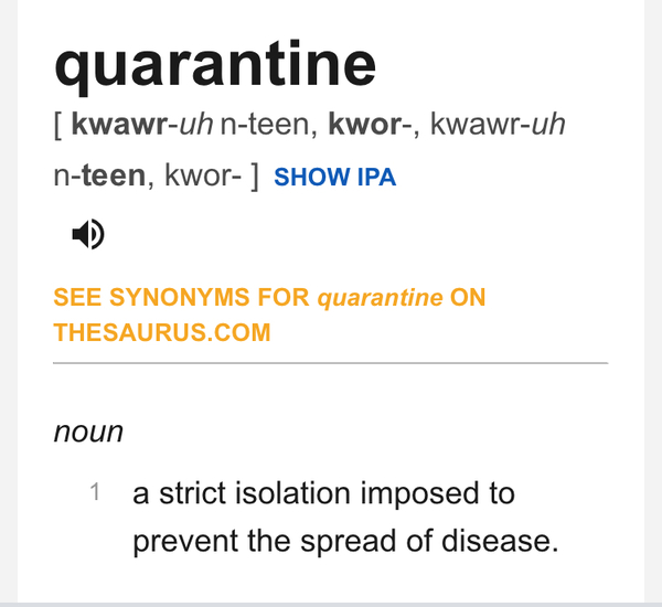 If your in quarantine, do you think it’s ok to go out to thrice cream van if you stand and well back ?