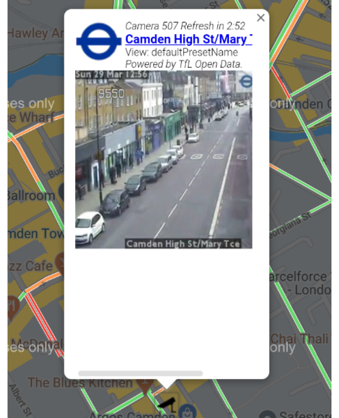 Deserted London in real(ish) time
