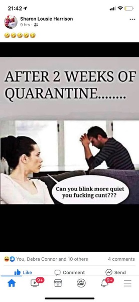 AIBU to ask for your favourite isolation memes?