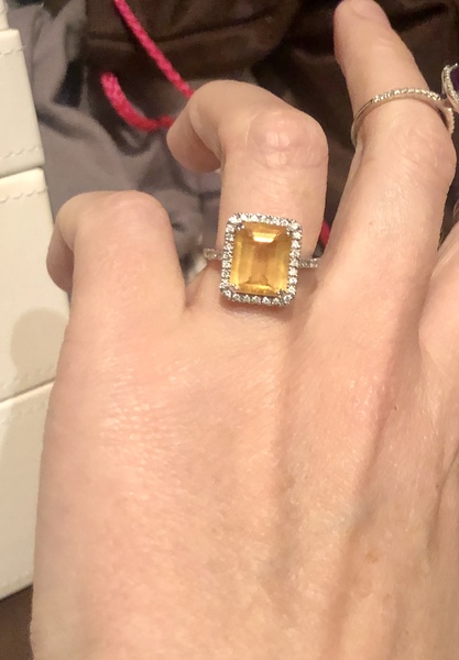 Large single stone ring?
