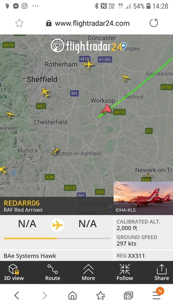 Flight Radar - What does this mean?