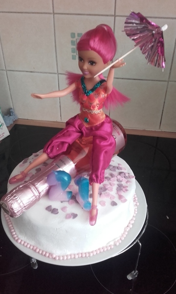 To ask you to show me your baking/food?