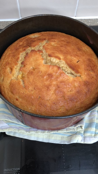 To ask you to show me your baking/food?
