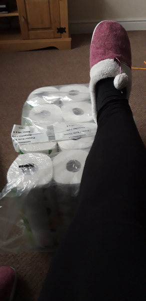 To ask who has my bog roll?