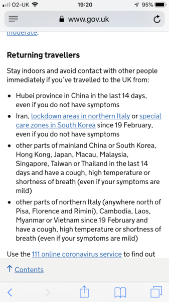 Would you self isolate?