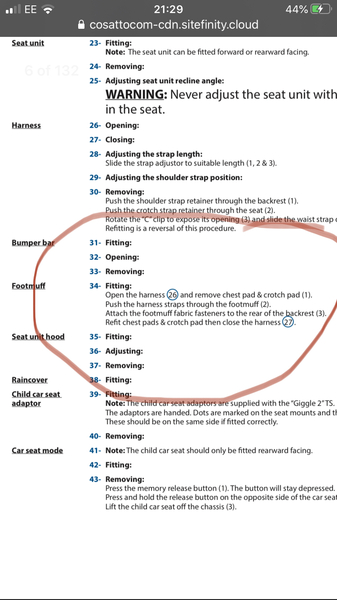 Cosatto giggle 2 pushchair. Help!