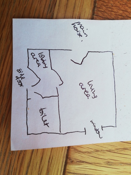 To think this layout for a garage conversion could be OK