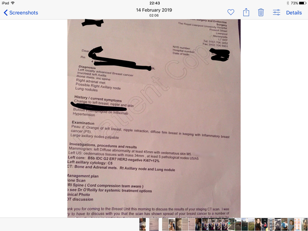 Cancer support thread #74 - come in, we're here for you.